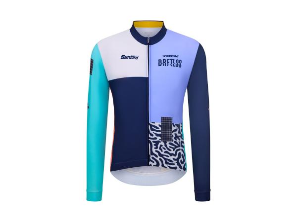 Santini Jersey Santini Trek Driftless Long Sleeve Small Bl