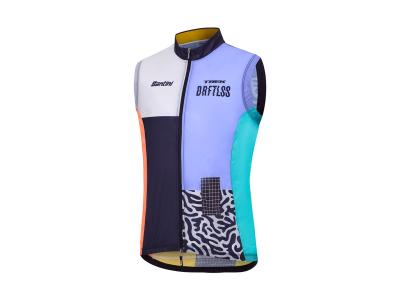 Santini Vest Santini Trek Driftless Windshell X-Small Blue Produktbild 2