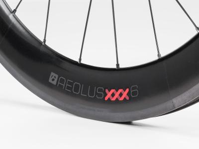 Bontrager Vorderrad Bontrager Aeolus XXX 6 TLR Black/Red Produktbild 3