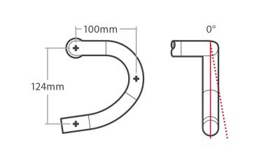 Bontrager Lenker Bontrager PRO VR-C Road 31,8mm-Klemmung 44c Produktbild 3
