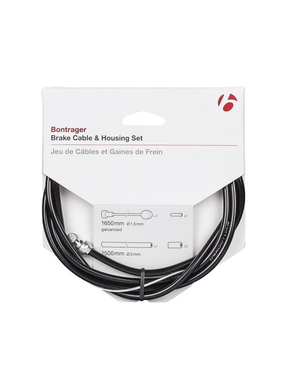 Bontrager Bontrager Bremszug/Zugh&uuml;llen-Set Universal 5mm Bla