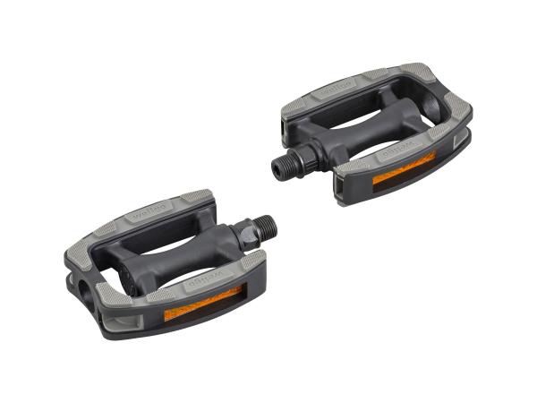 Wellgo Pedal Wellgo C157 Resin City 9/16 Inch Black/Grey