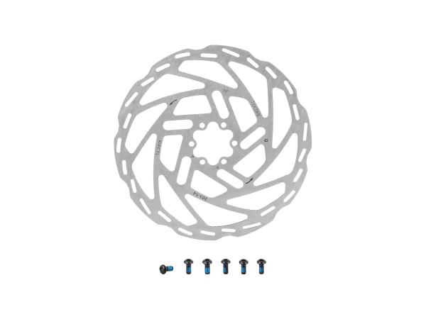 Tektro Rotor Tektro TR-54 203 2.3mm 6-Bolt Stnl Stl Coate